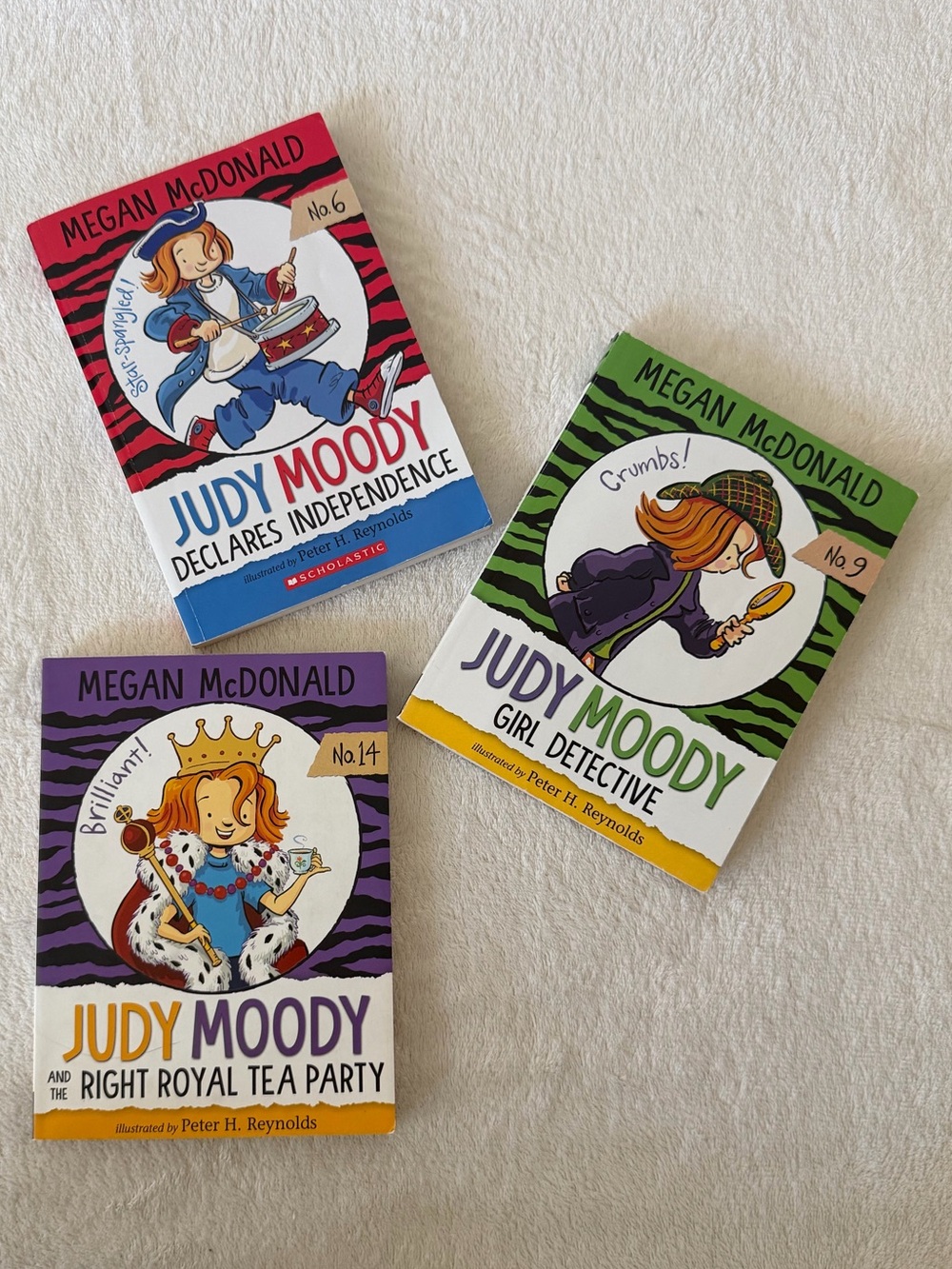 EUC Bundle of 3 Judy Moody Paperback Books